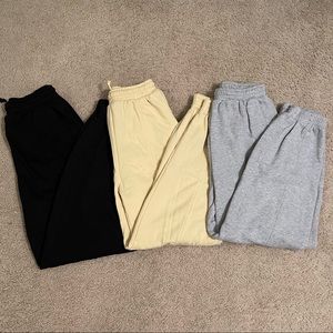 H&M oversized joggers bundle